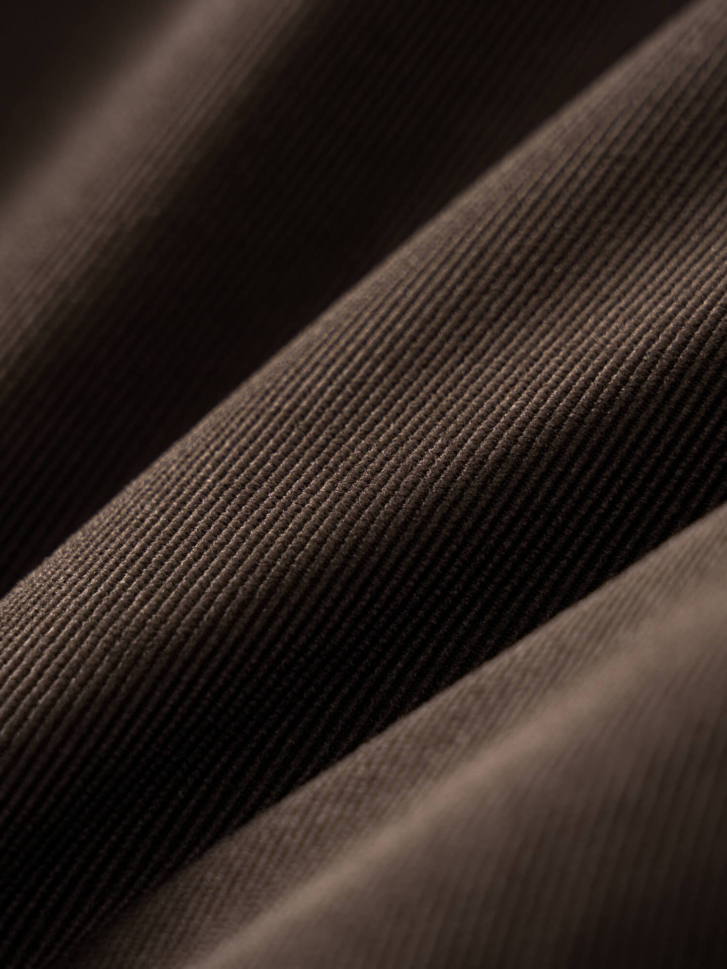 Mocha Brown Corduroy Stretch Shirt-Own Dream Shirts-Dress Shirts for Men