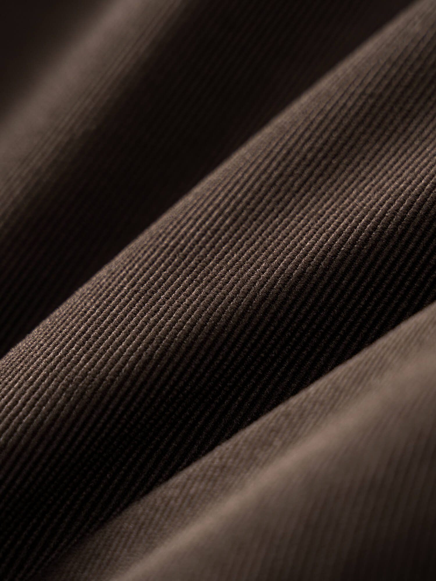 Mocha Brown Corduroy Stretch Shirt-Own Dream Shirts-Dress Shirts for Men