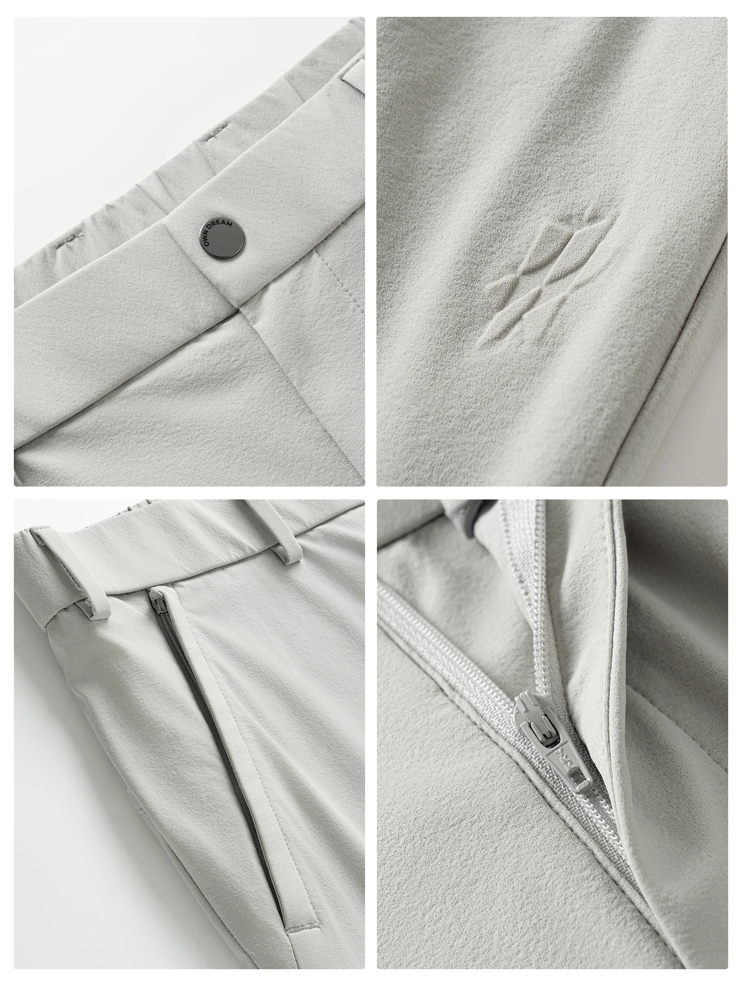 Sand Khaki Travel Stretch Pants