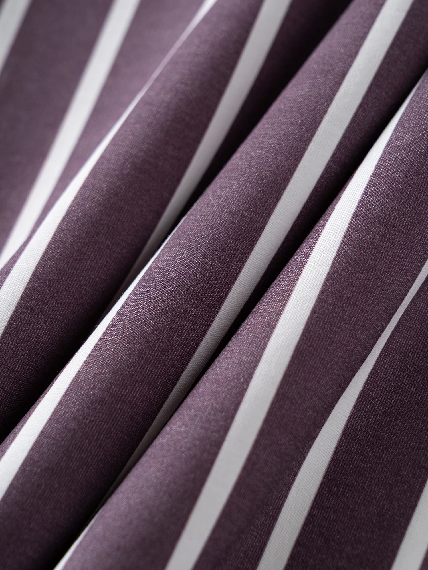 Lavender Stripe Stretch Shirt