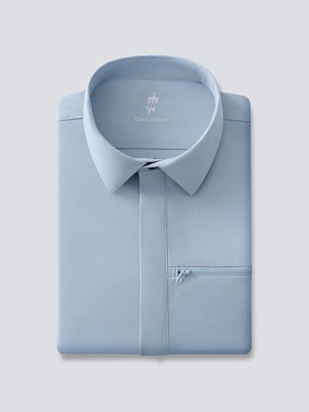 ‌Photon Blue High-Stretch Performance Shirt