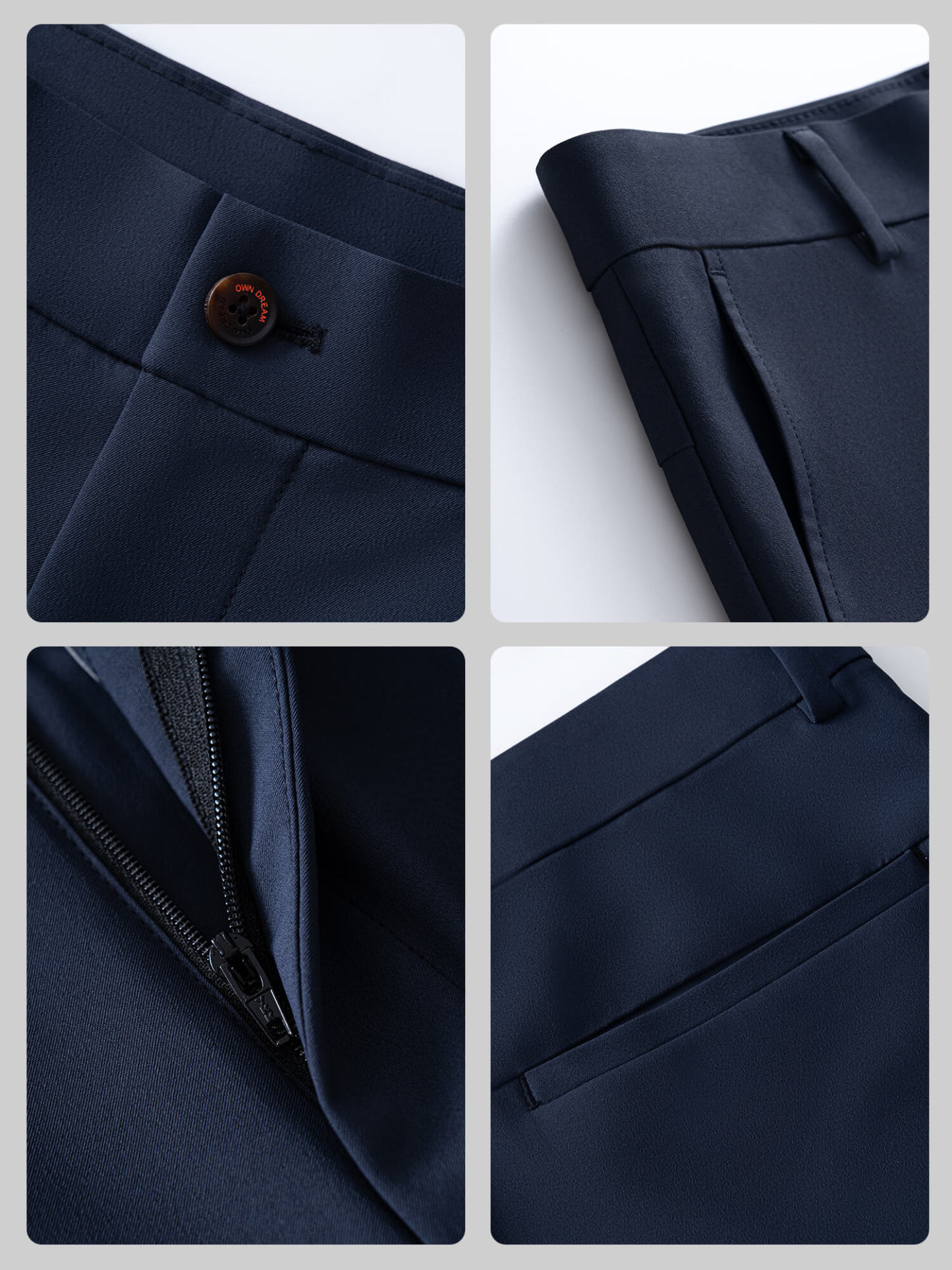 Golf Series Tempest Blue High-Stretch Pants