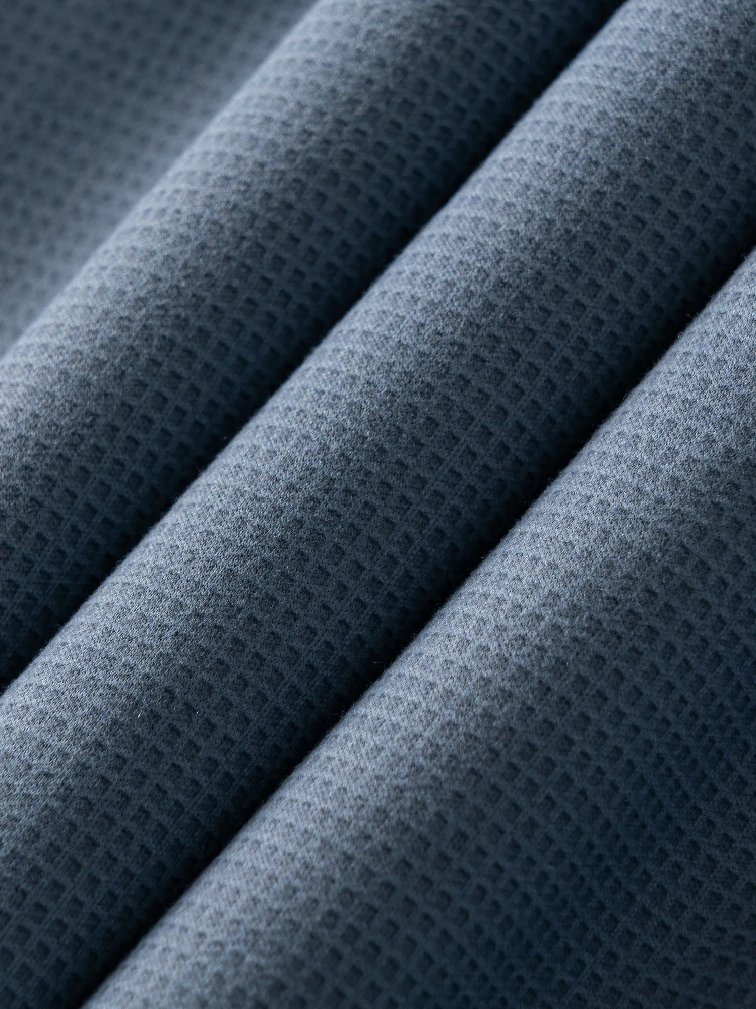 WarmTech Ultra Ice Blue Check Cashmere Stretch Shirt