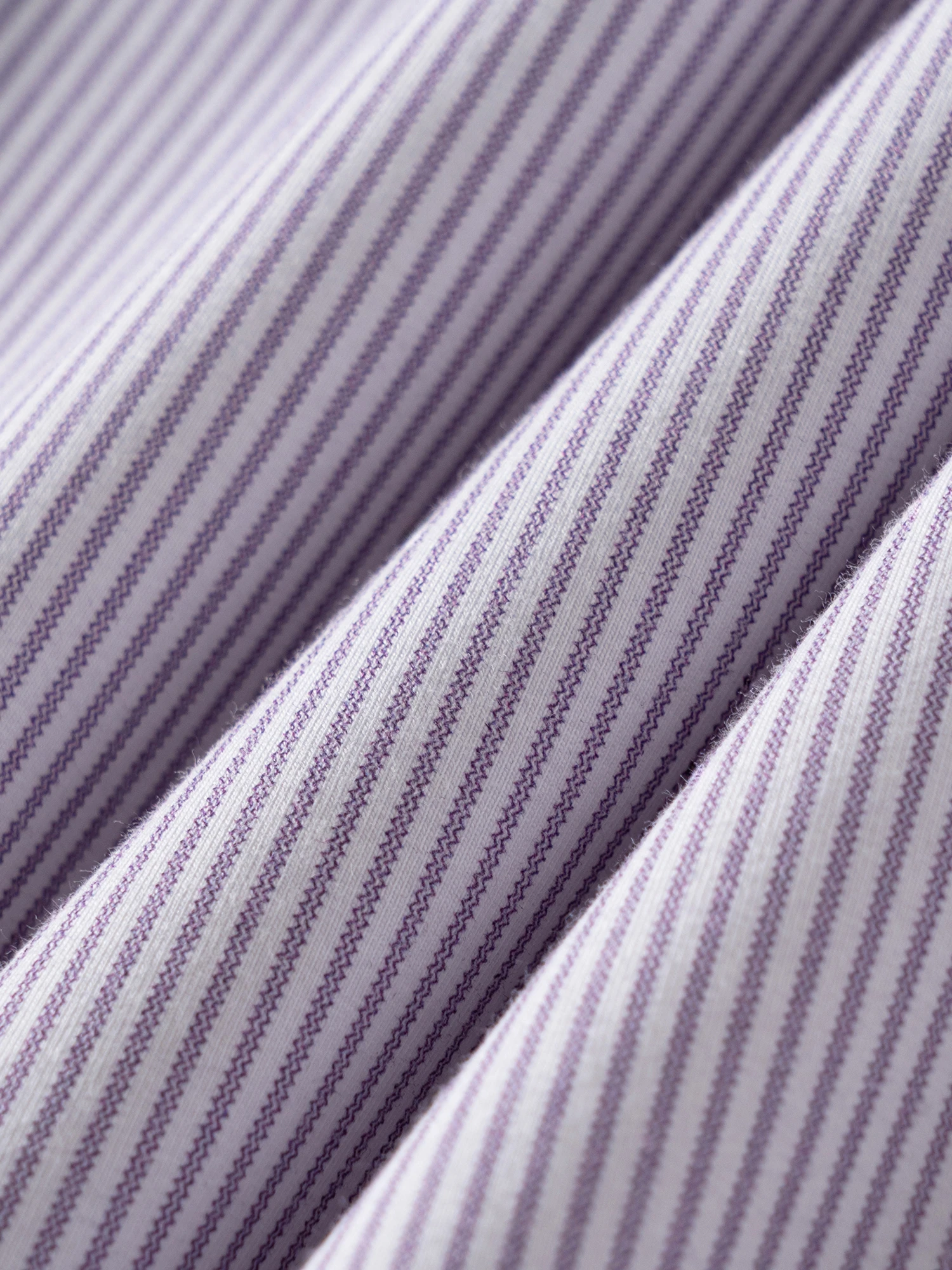 Mauve Stripe Stretch Shirt
