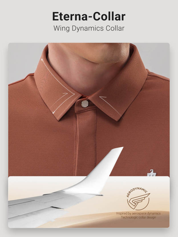Coral Orange High-Stretch Short-Sleeve Polo 