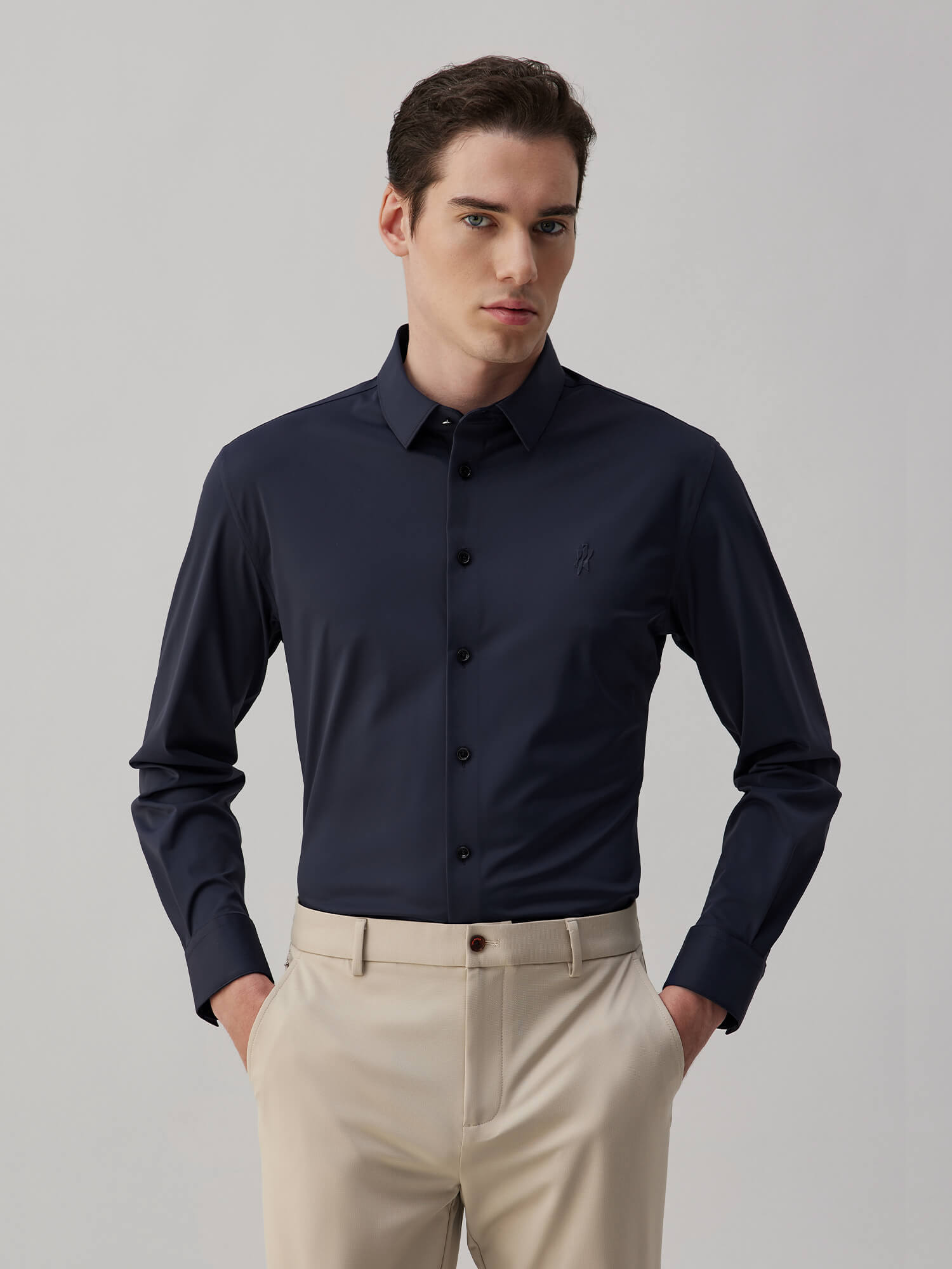 Seabourn Blue High-Stretch Shirt