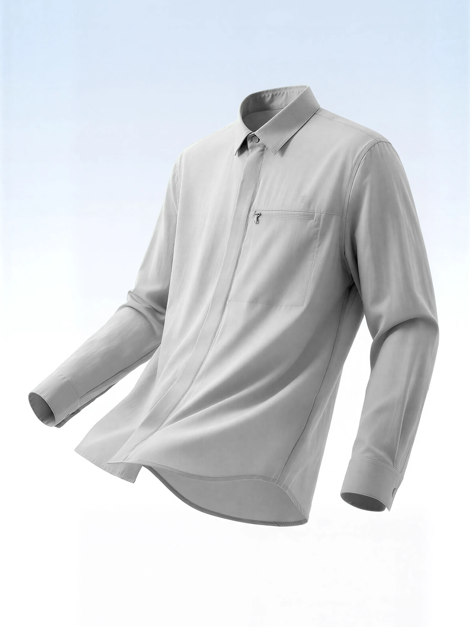 Titanium Gray Stretch Shirt