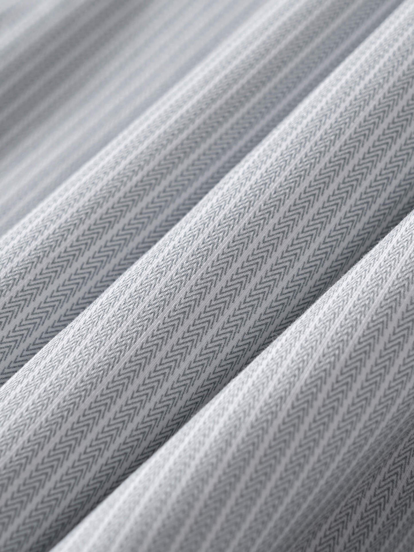 Mist Gray Stripe Pima Cotton High-Stretch Dress Shirt-Own Dream Shirts-Dress Shirts for Men