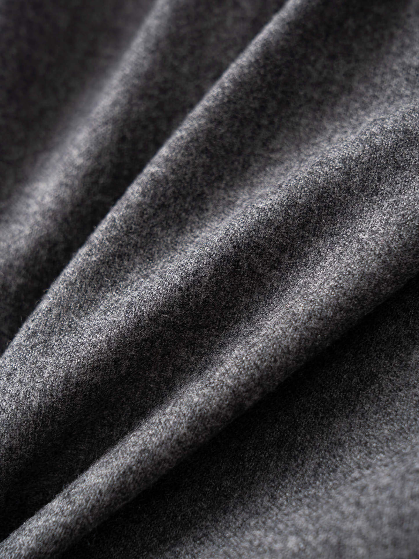 Lustrous Grey Wool Jacket