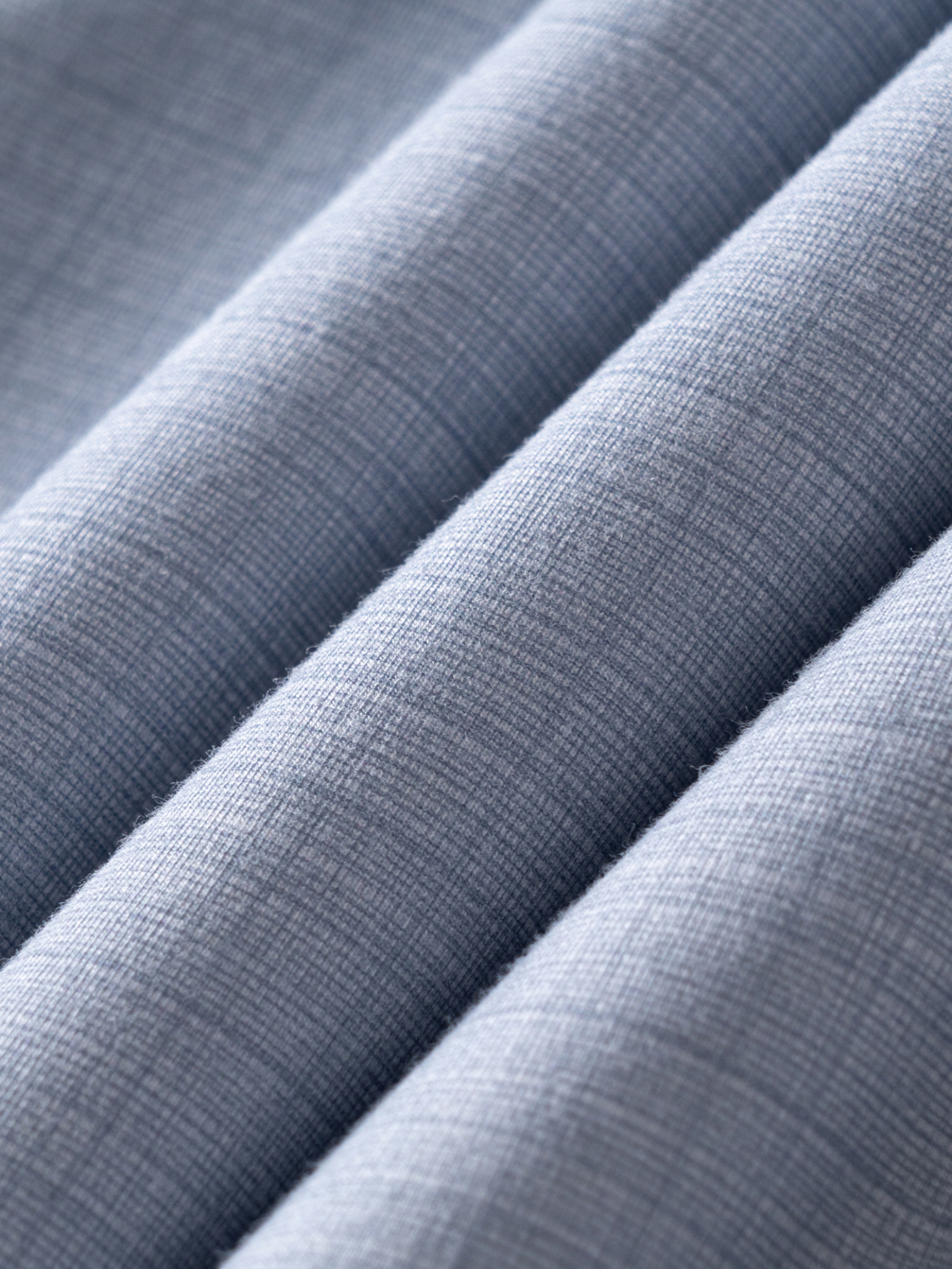 Mist Grey Cloudweave Pima Cotton High-Stretch Mulberry Silk Dress Shirt-Own Dream Shirts-Dress Shirts for Men