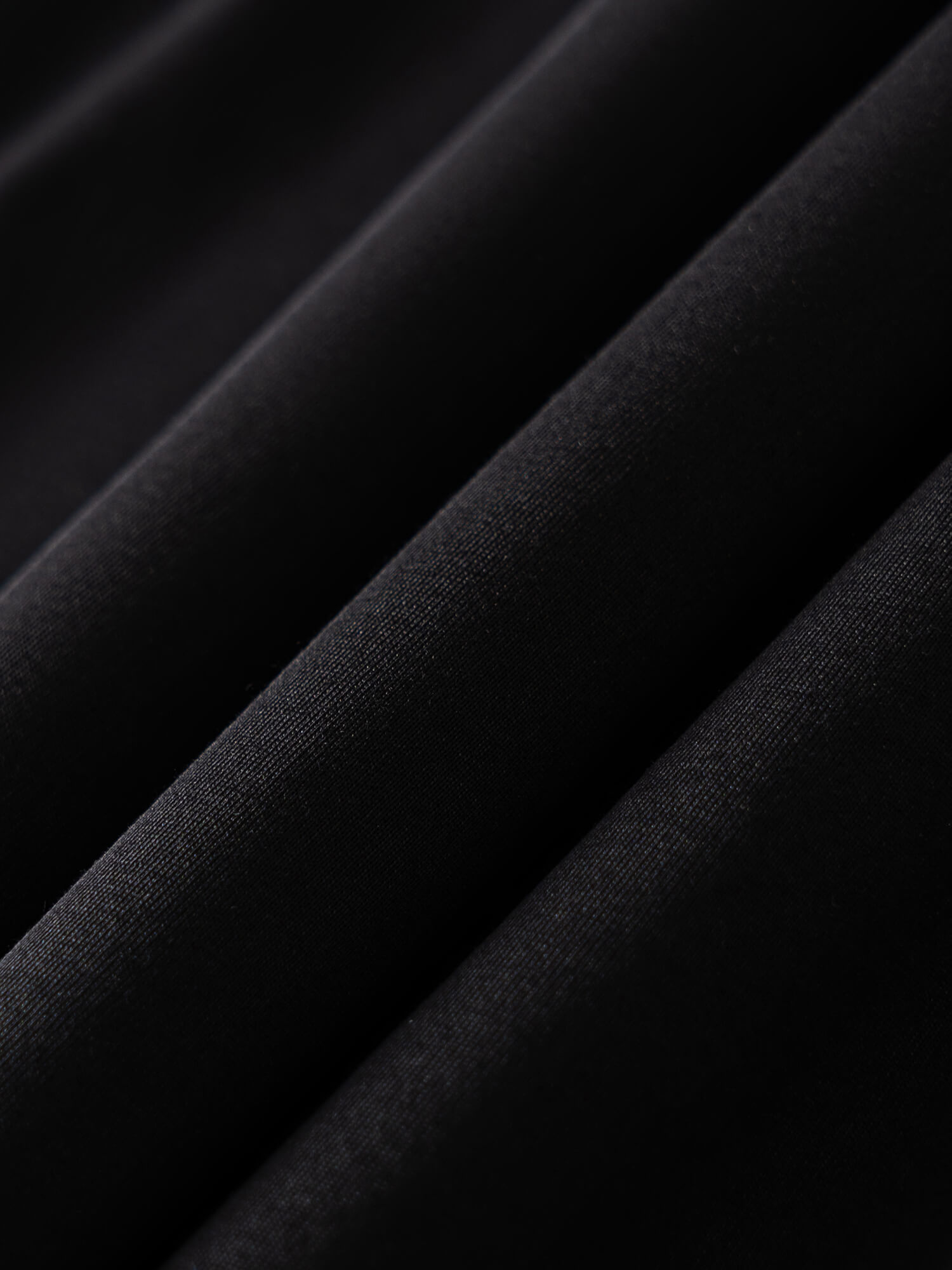 Non-Iron Stretch Black Shirt