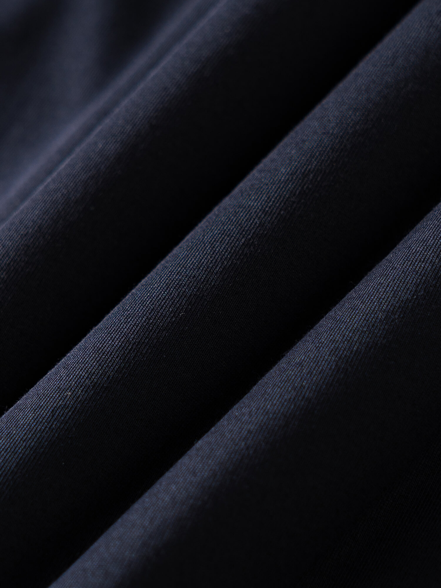 100S Thread Count High-Stretch Dark Blue Shirt