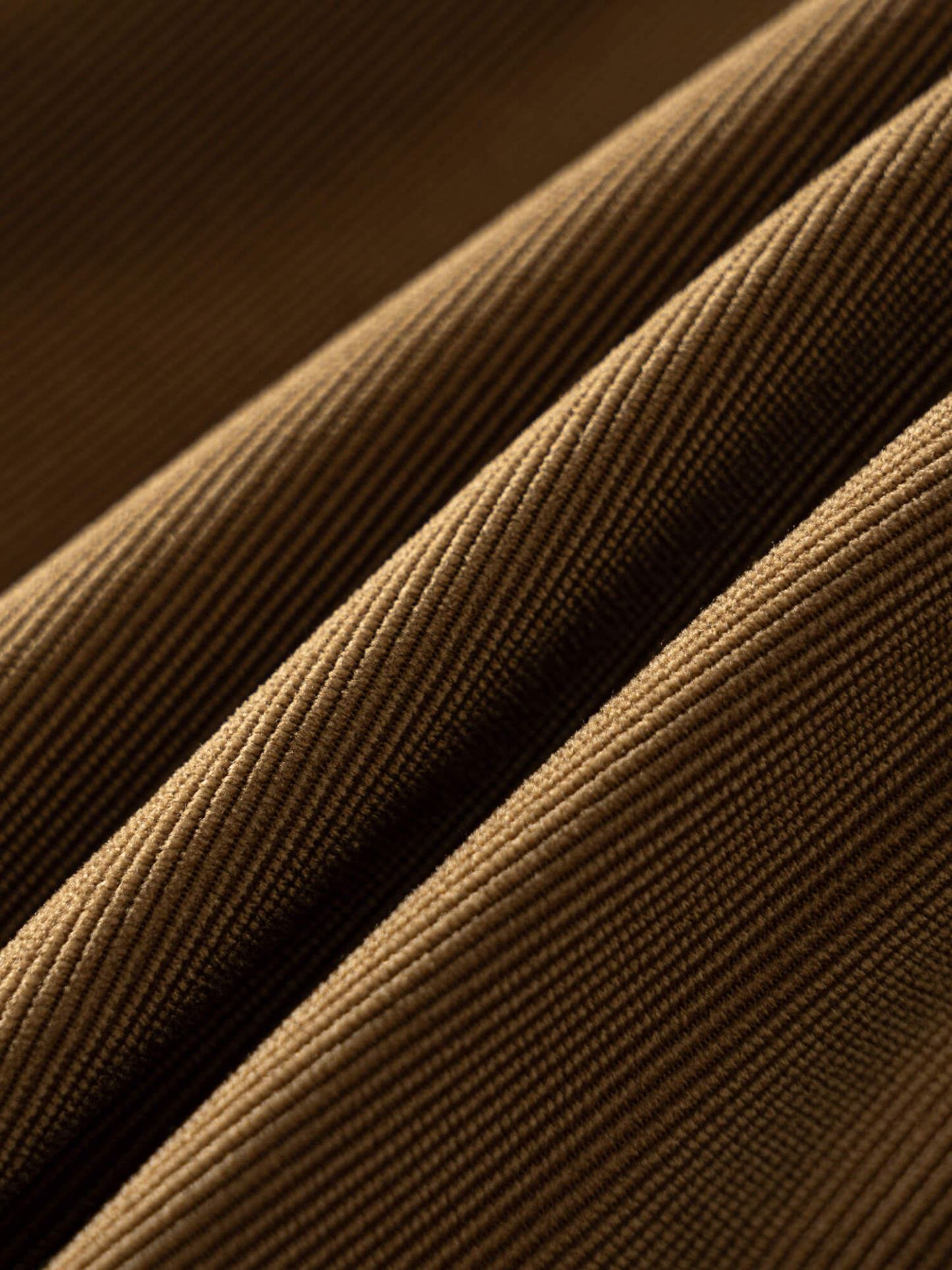 Sunrise Warm Coffee Corduroy Stretch Shirt-Own Dream Shirts-Dress Shirts for Men