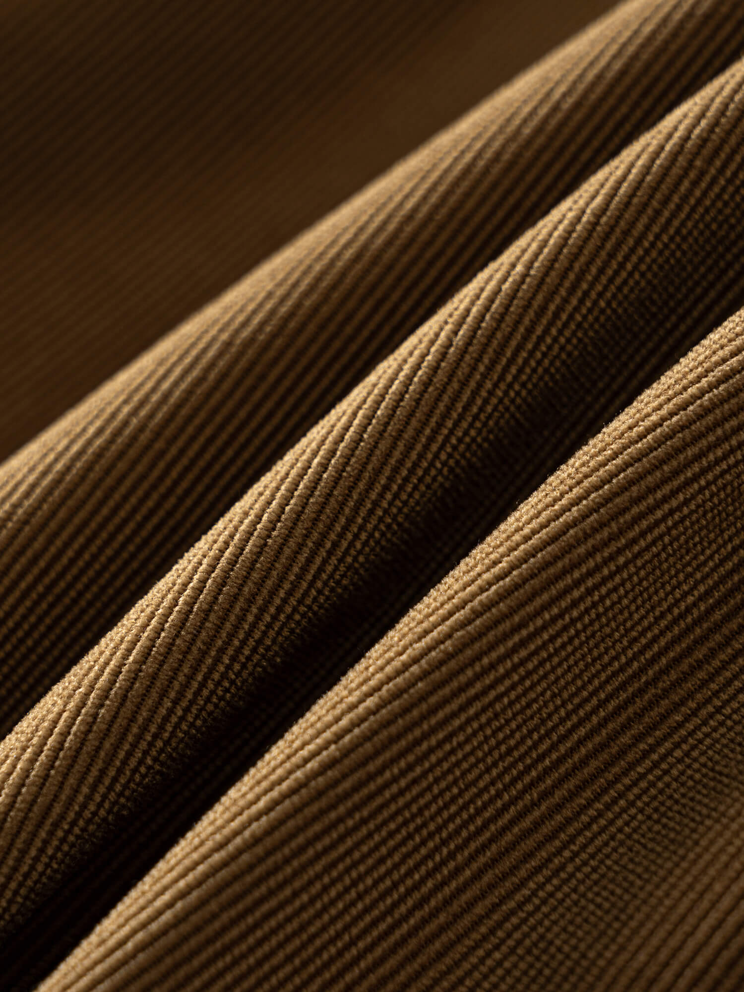 Sunrise Warm Coffee Corduroy Stretch Shirt-Own Dream Shirts-Dress Shirts for Men