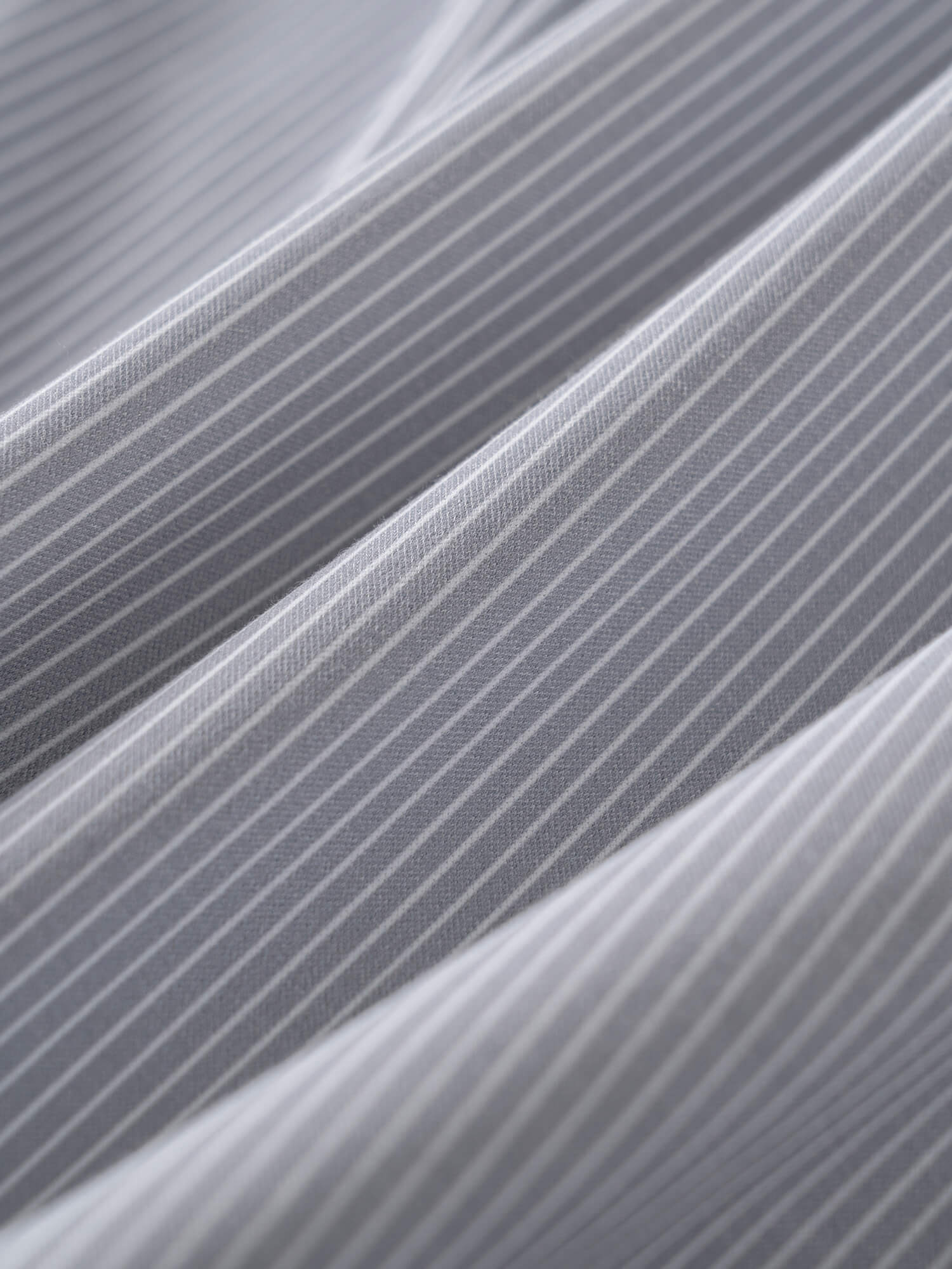 Stellar Gray Stripe Stretch Shirt