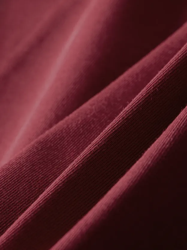 Deep Sangria Red Stretch Shirt