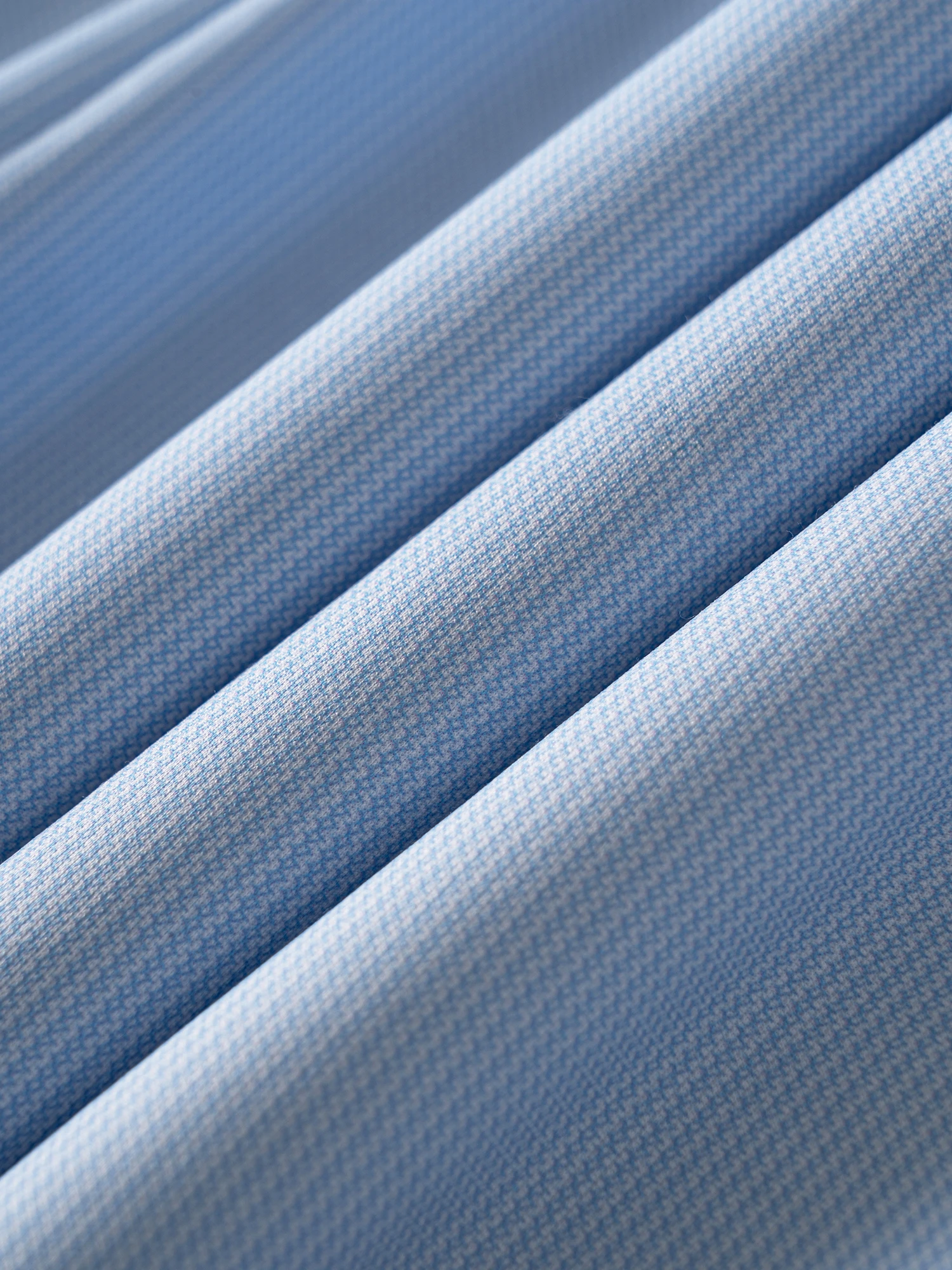 Clear Wave Blue Stripe Stretch Shirt