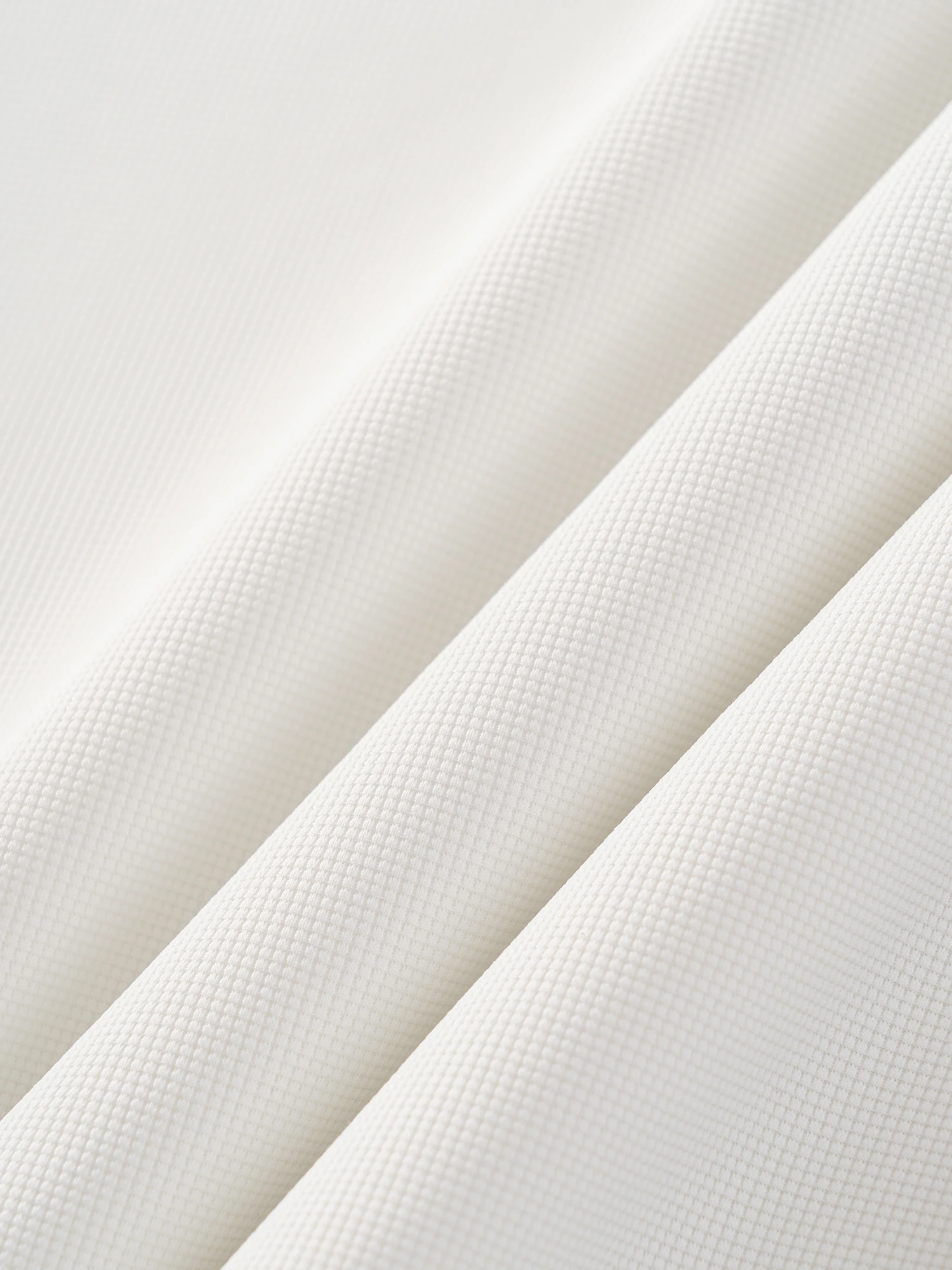 Cloud White Stretch Polo