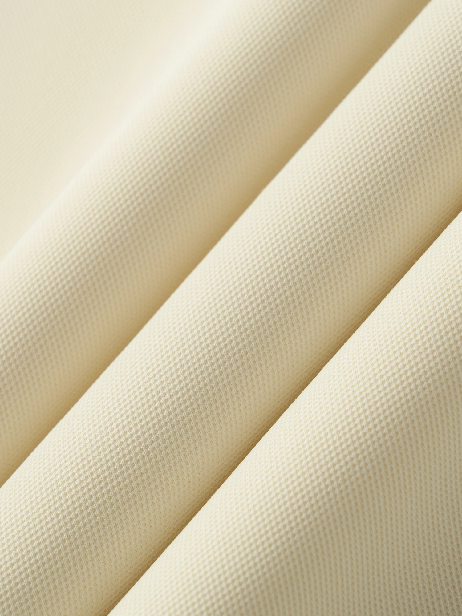 Pale Lemon Stretch Polo
