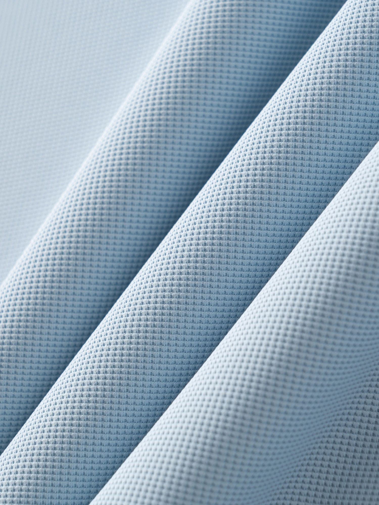 Light Blue Stretch Polo