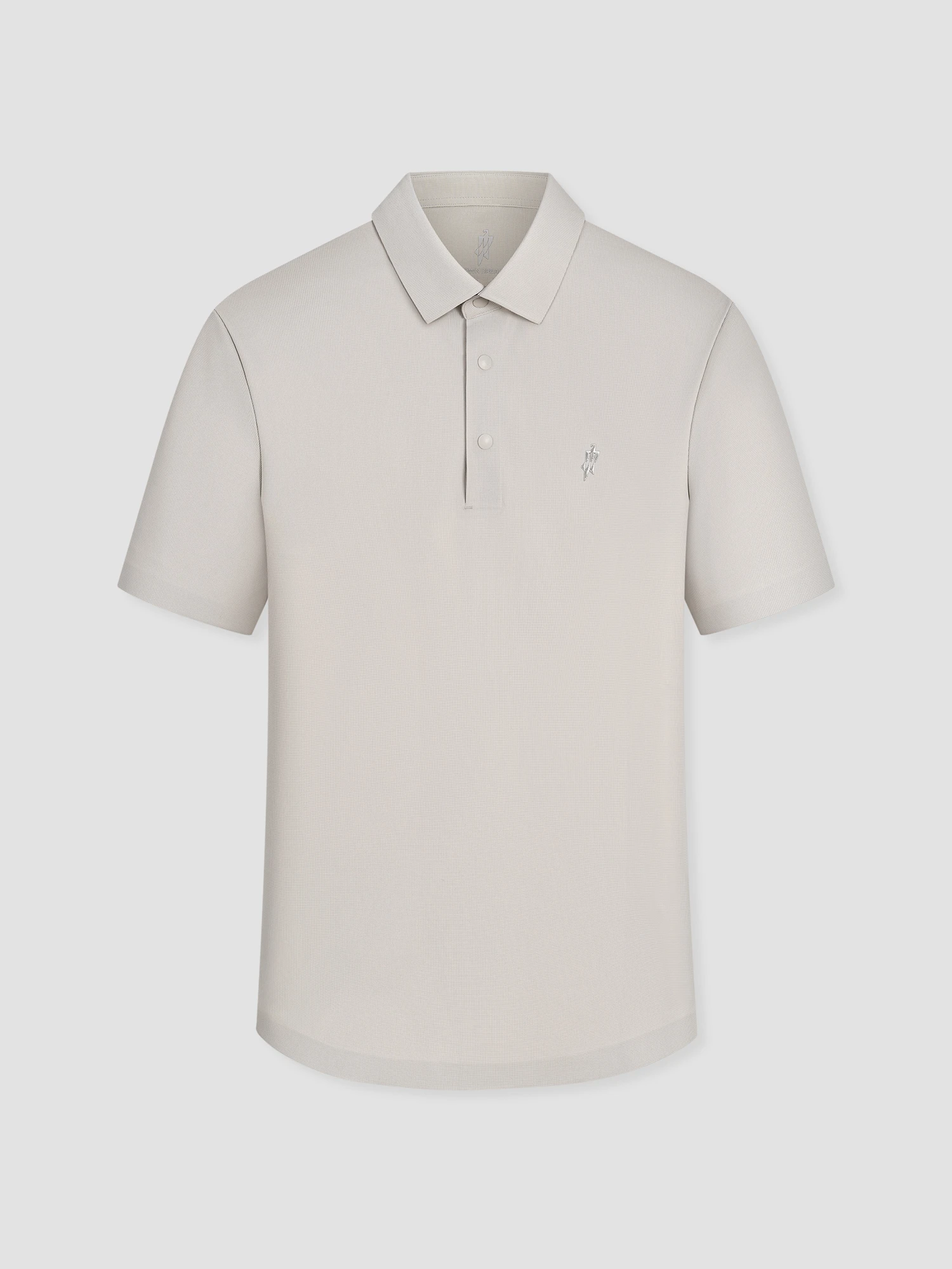 Light Khaki Stretch Polo