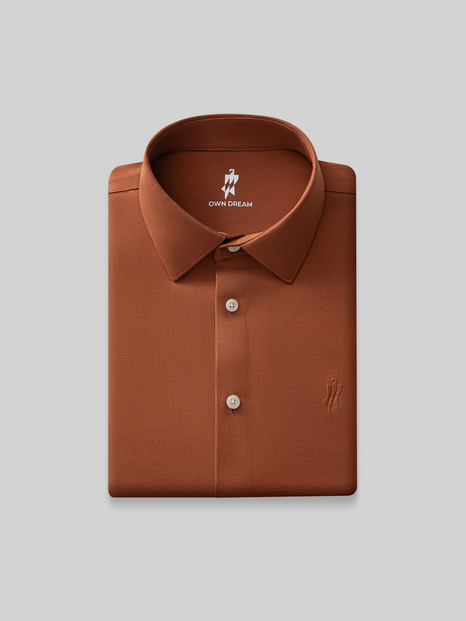 Sunset Orange Stretch Shirt