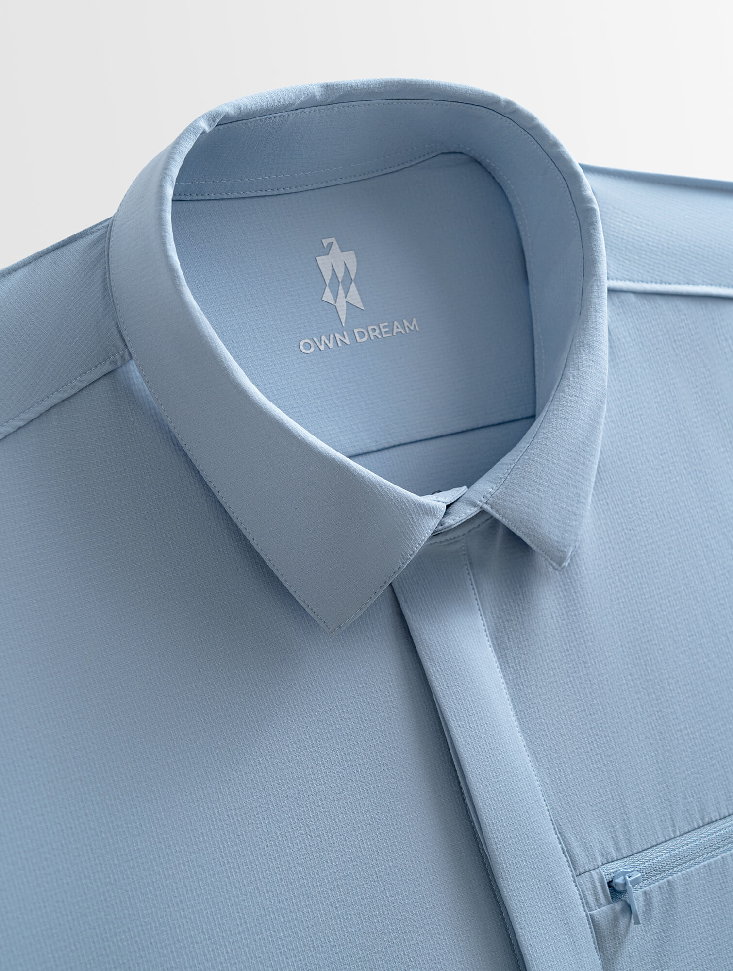 Photon Blue High-Stretch Performance Shirt