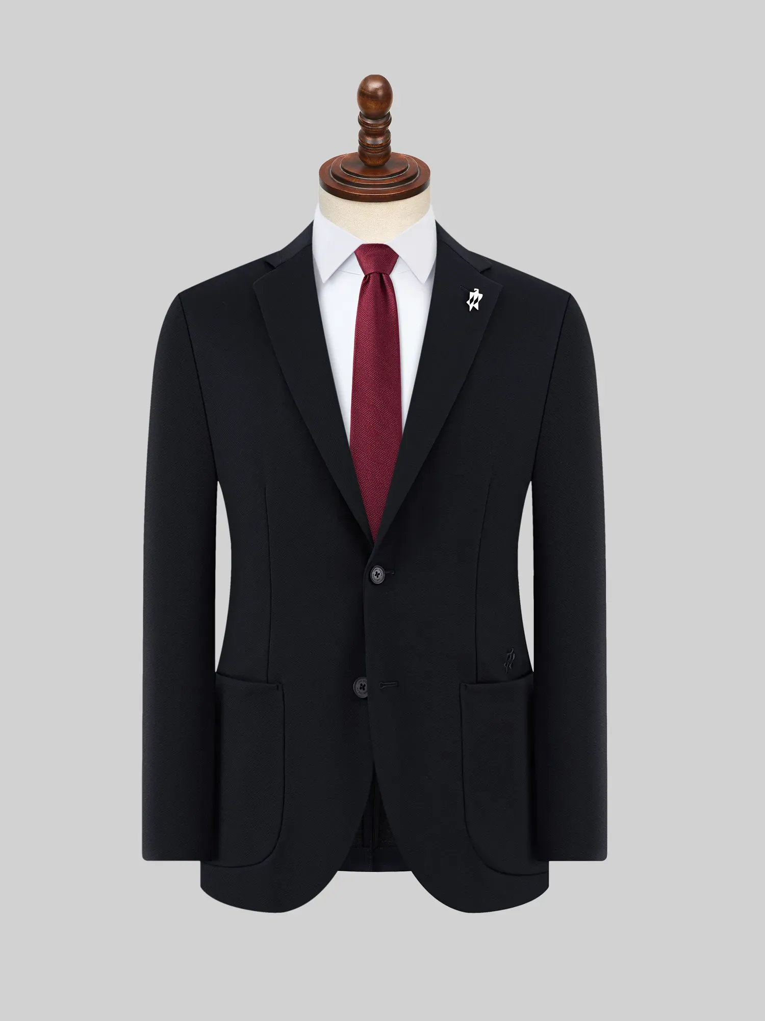 WarmTech Ultra Wool Sky Deep Navy Stretch Blazer