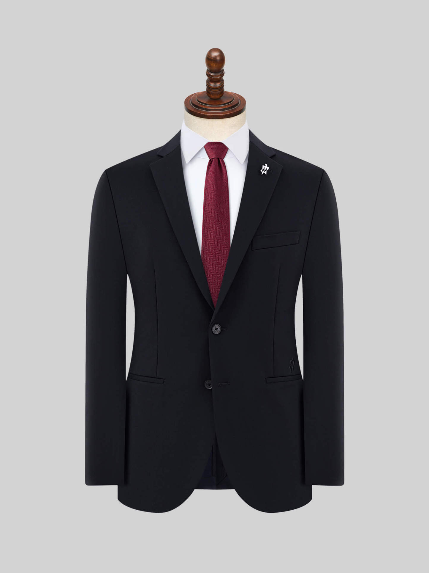 Deep Navy Stretch Blazer