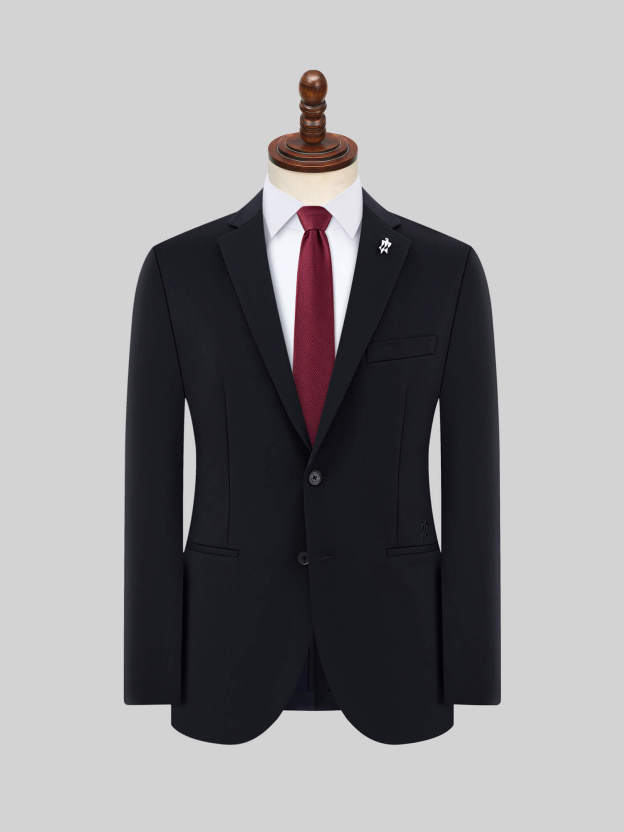 Deep Navy Stretch Blazer