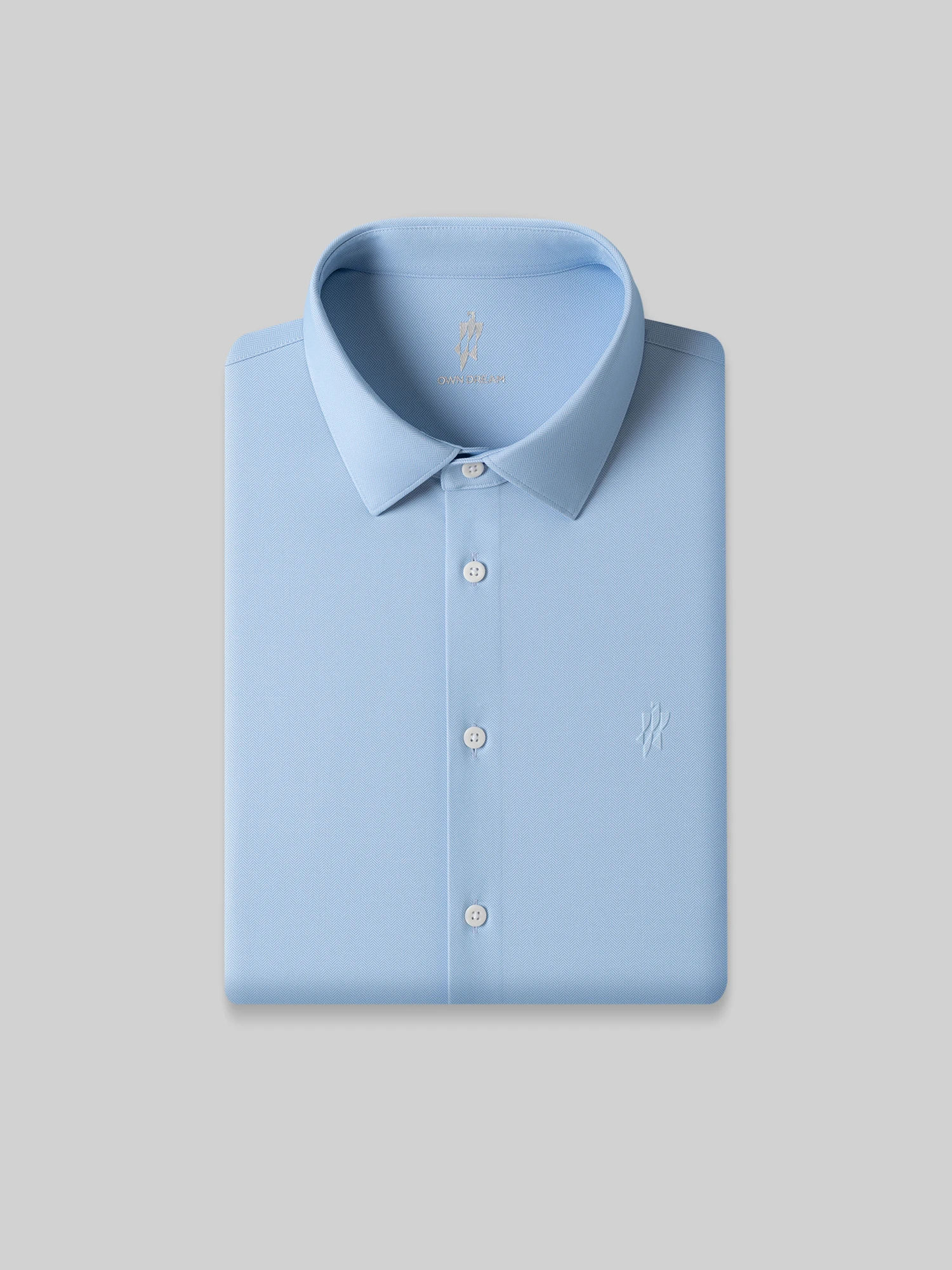 Stream Blue Stripe Stretch Shirt