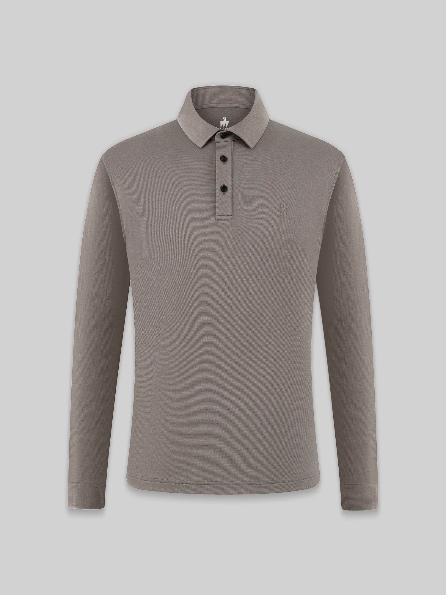 WarmTech Max Silk Cashmere Gray Stretch Polo