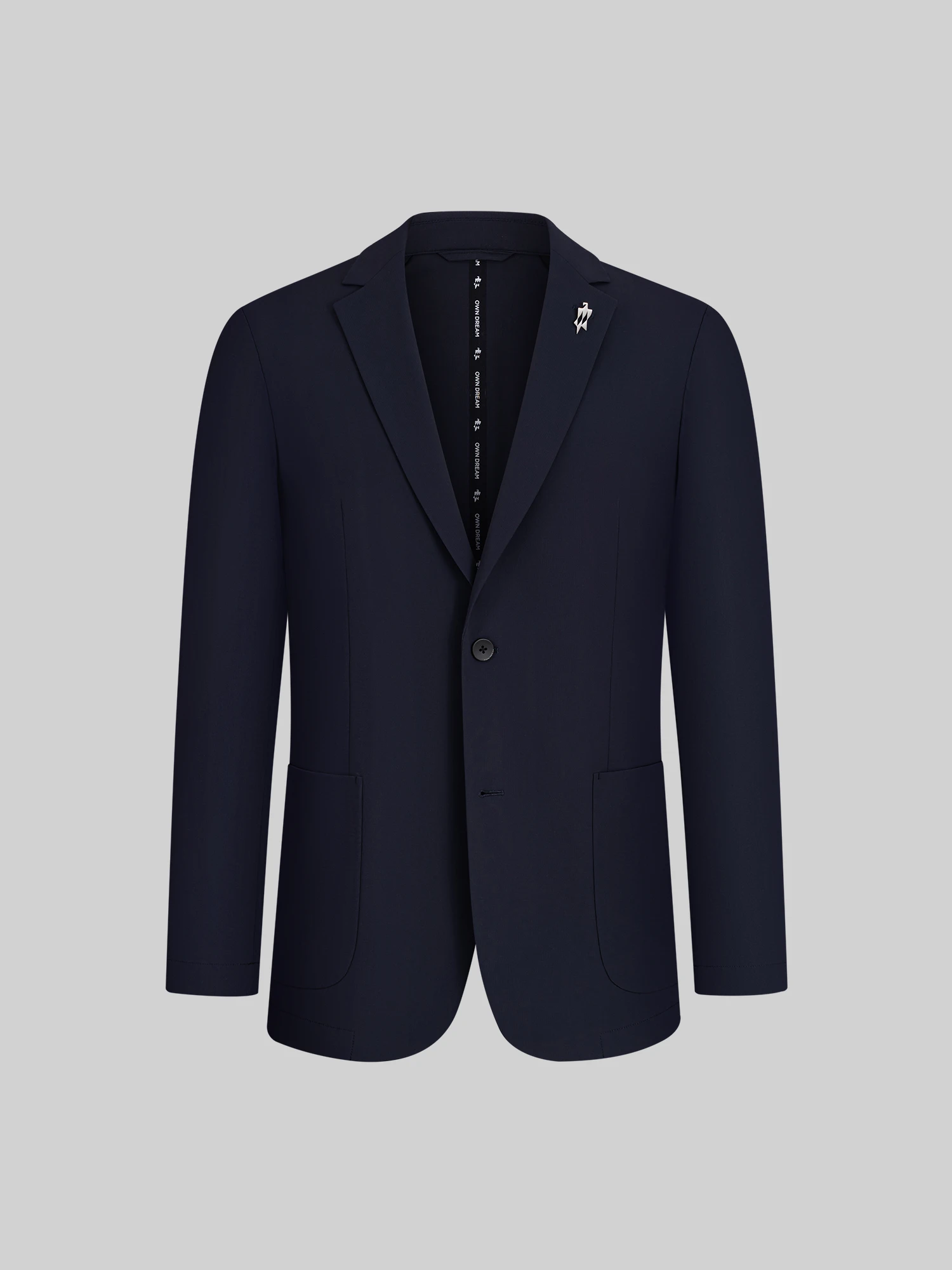 Starfield Navy Stretch Casual Blazer