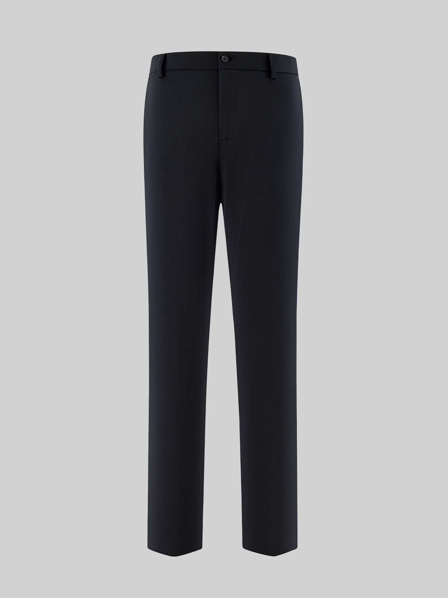 Ink Blue Stretch Casual Pants