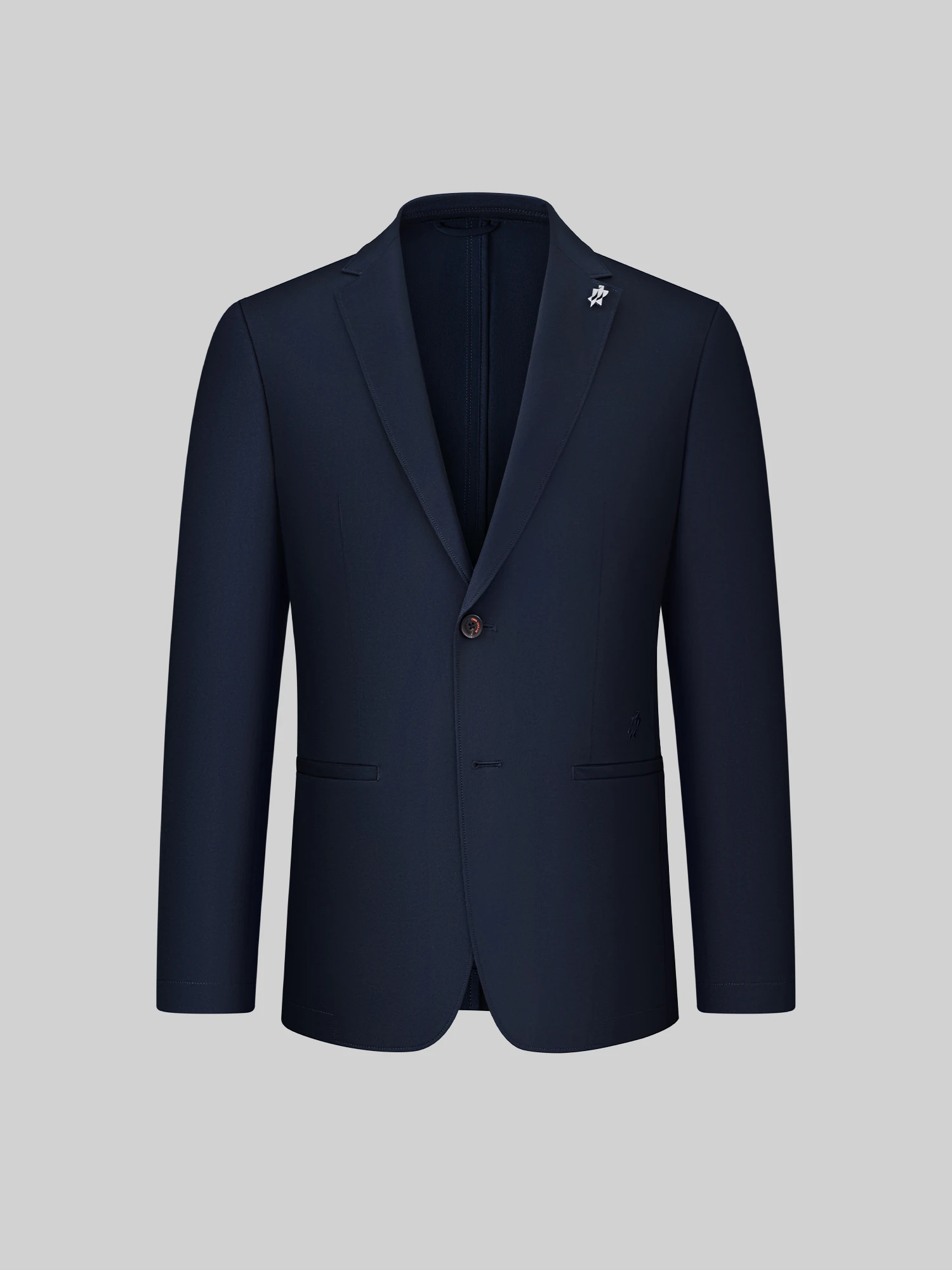 Deep Navy Stretch Blazer