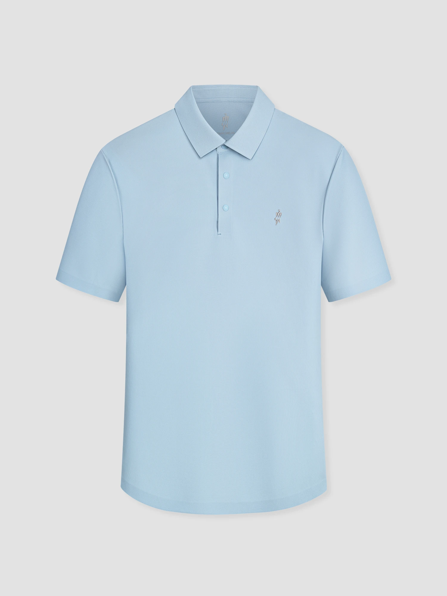 Light Blue Stretch Polo