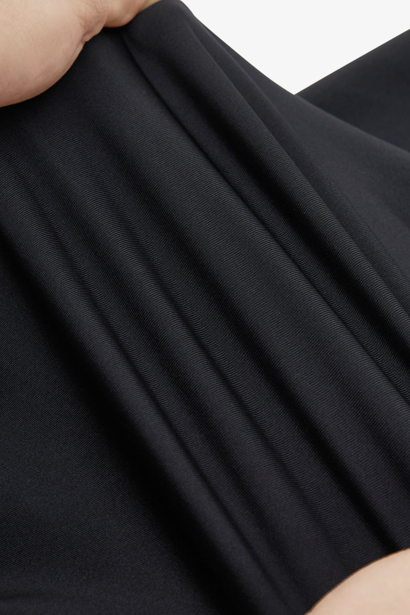 Non-Iron Stretch Black Short Sleeve Shirt-OWN DREAM Shirts