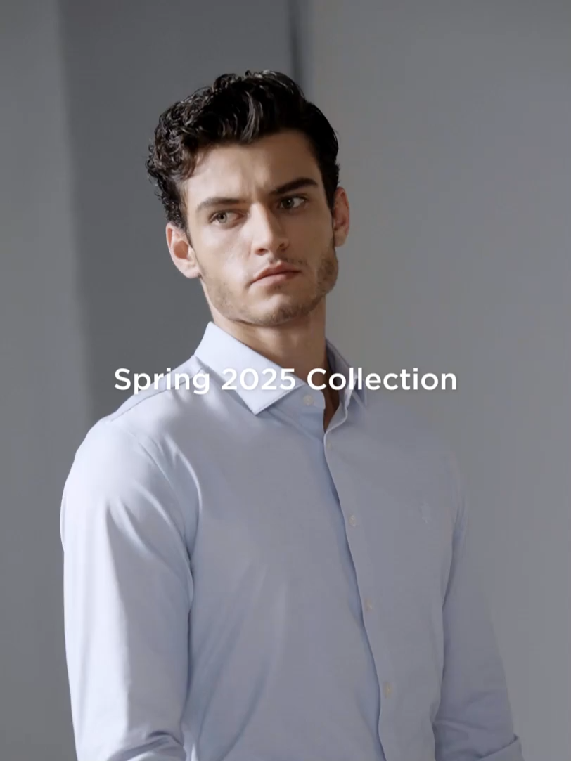 S30 Frost Mist Blue High-Stretch Shirt