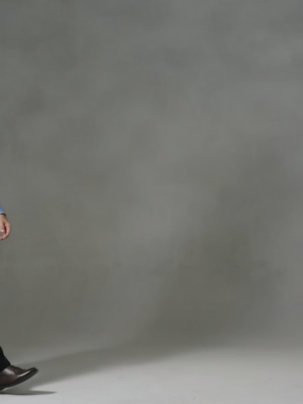 Ocean Blue High-Stretch Shirt​