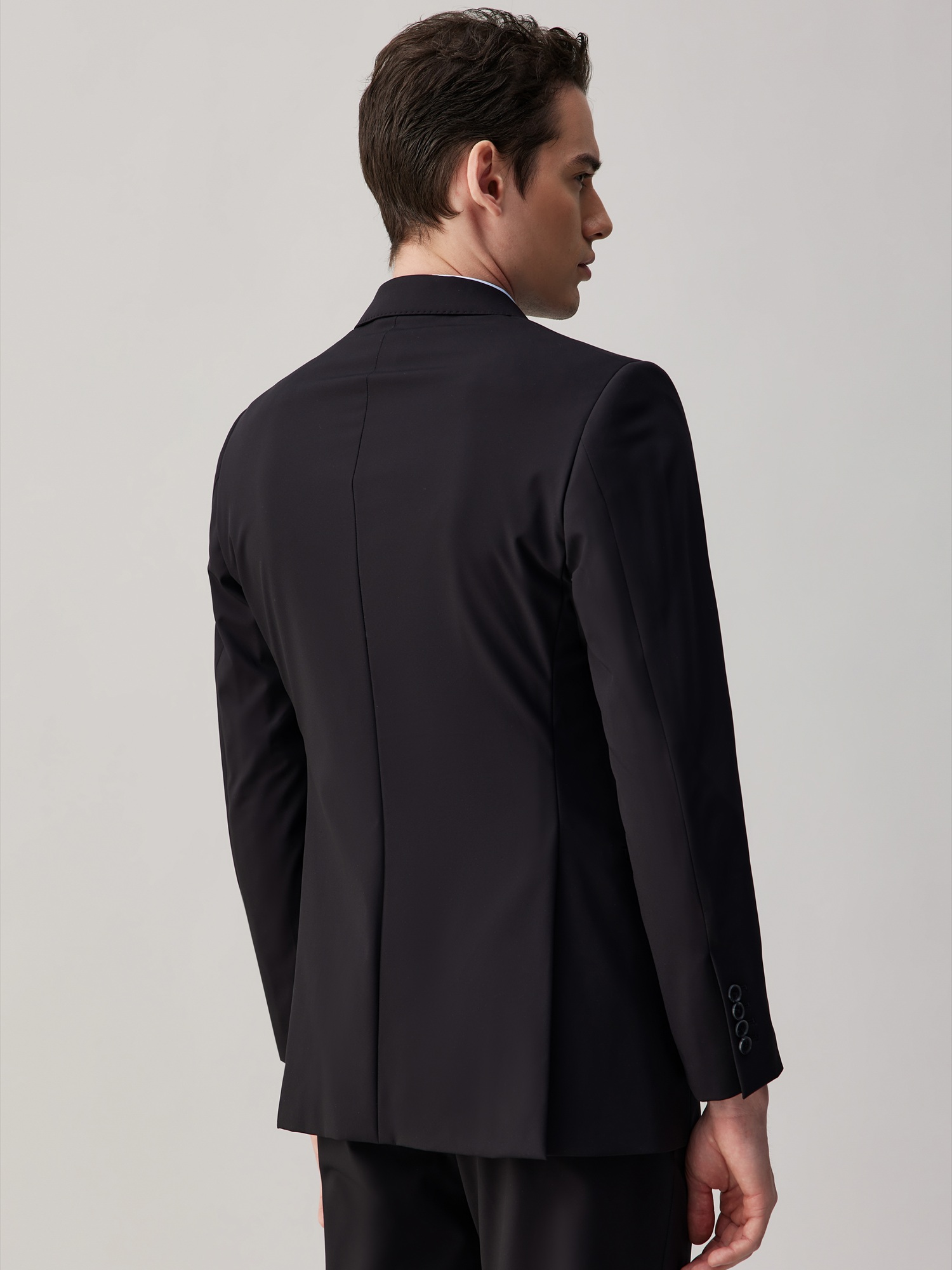 Titanium Black Stretch Suit