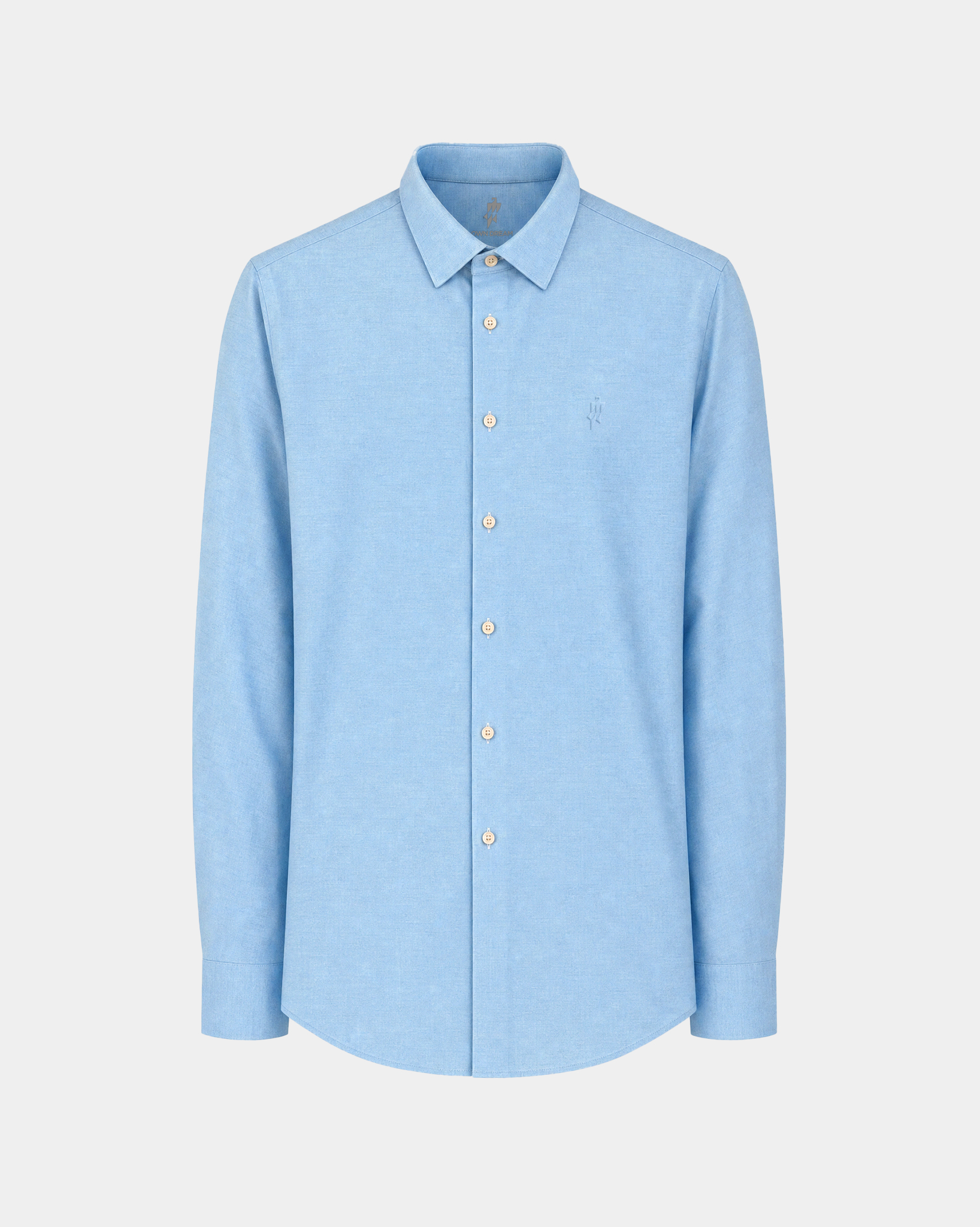 MulberrySilk™ Prestige Comfort Stretch Shirt - Sicilian Blue