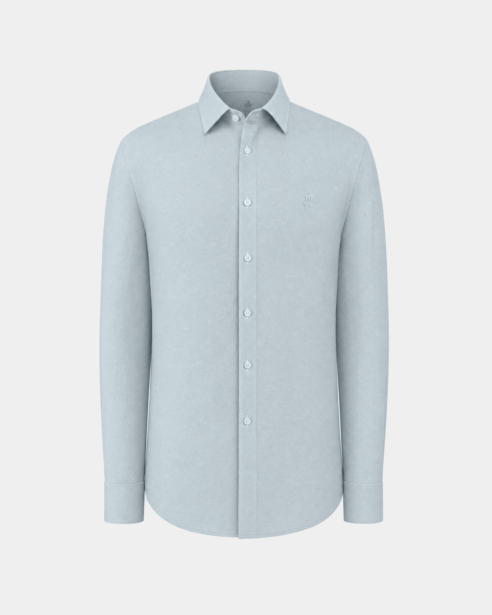 PimaCore™ Prestige Comfort Stretch Shirt - Frosted Moss Green