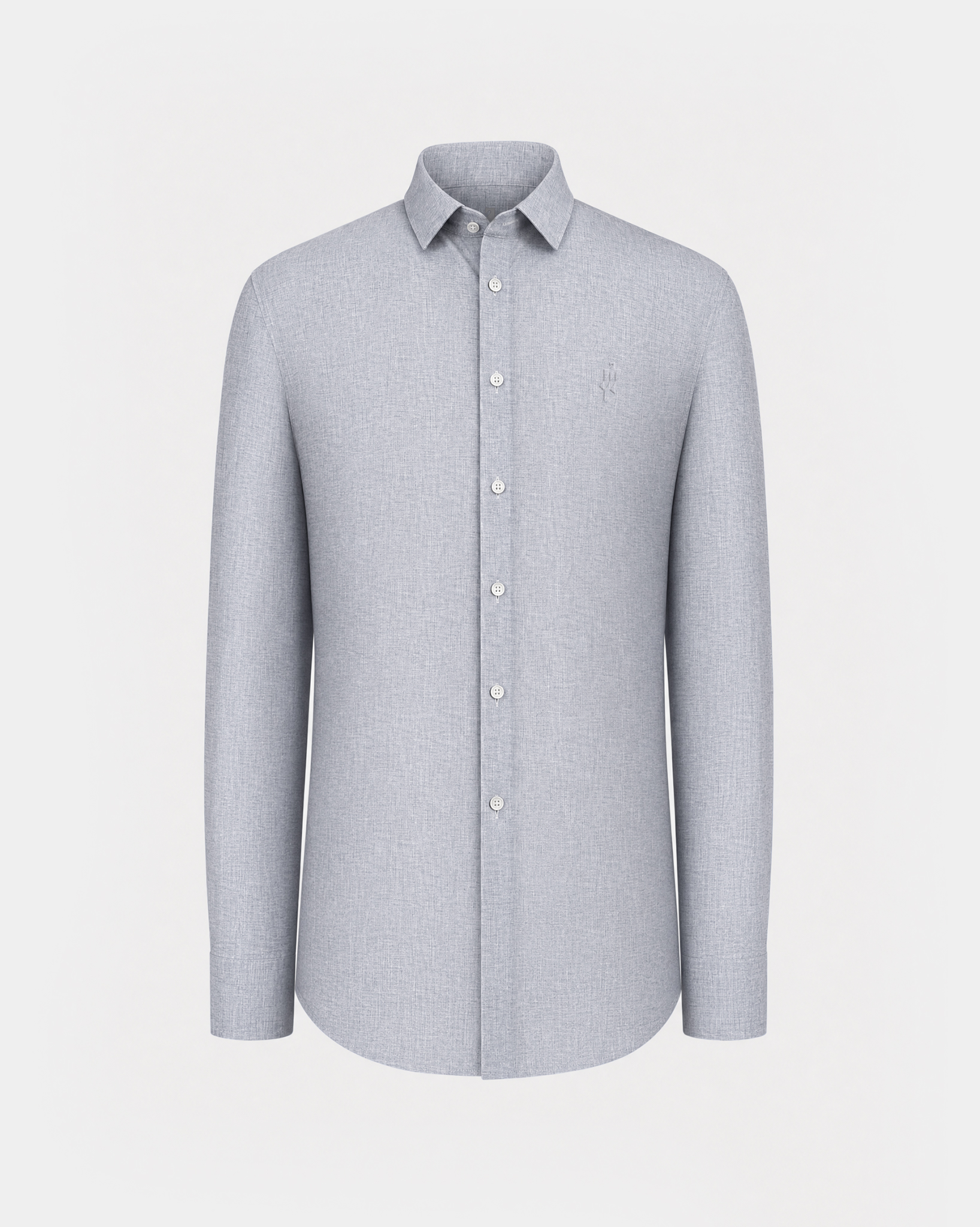 PimaCore™ Prestige Comfort Stretch Shirt - Moonrock Gray