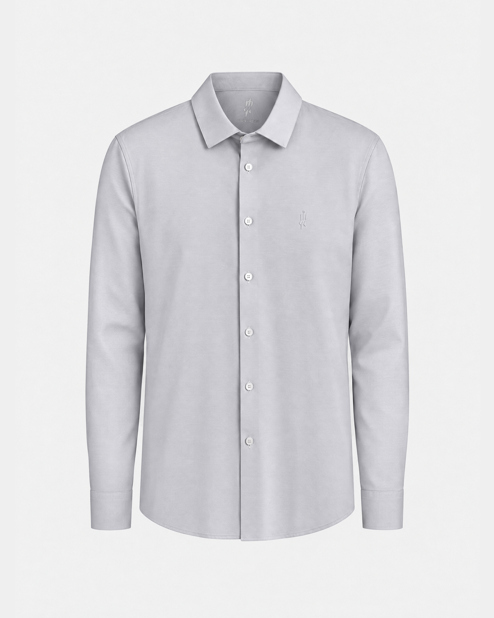 AirFlex Pro™ Prestige Comfort Stretch Shirt - Lunar Gray