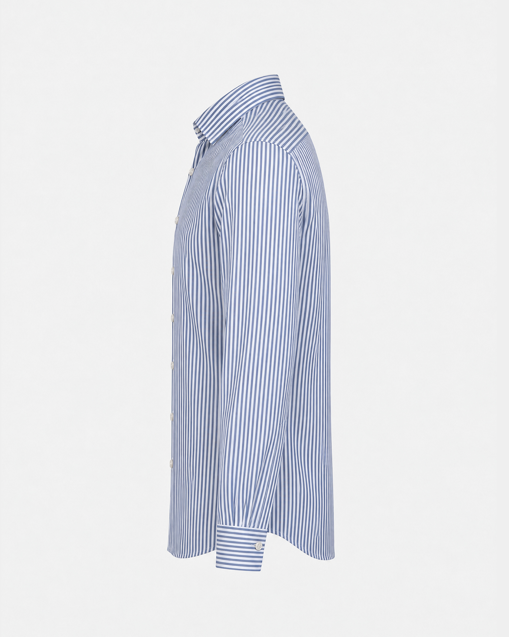 PimaCore™ Prestige Comfort Stretch Shirt - Pamir Blue Stripe