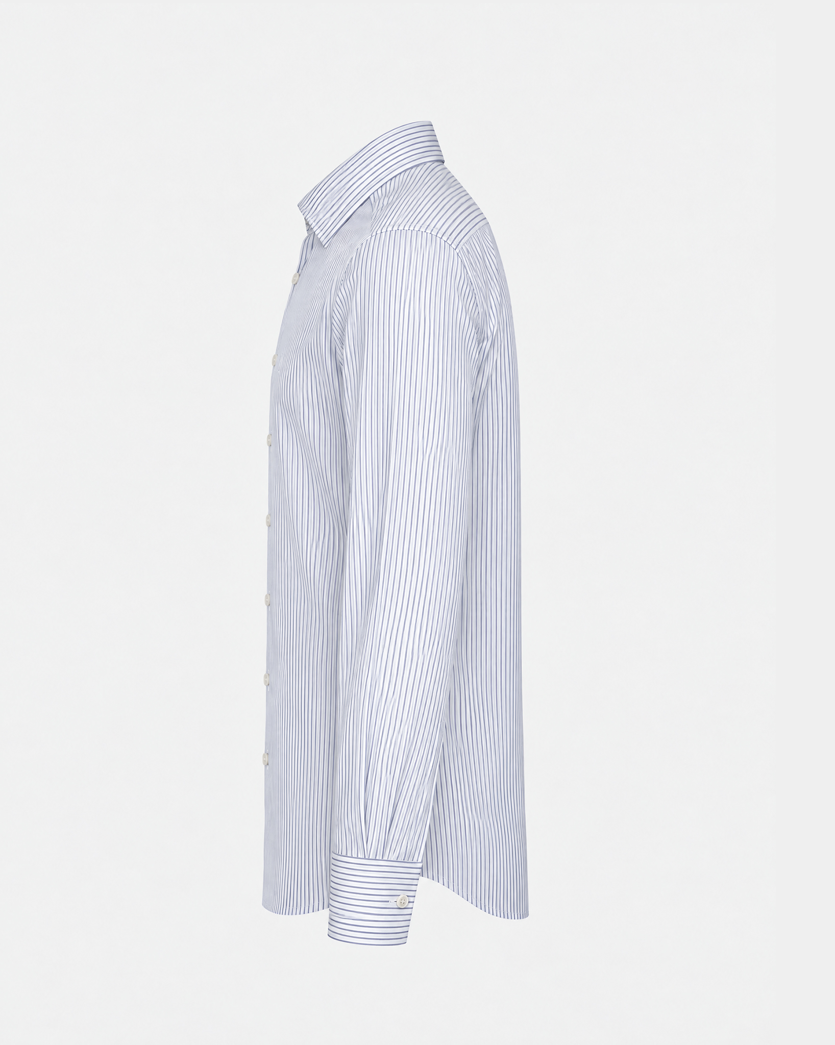 AirFlex Pro™ Prestige Comfort Stretch Shirt - Stream Blue Stripe