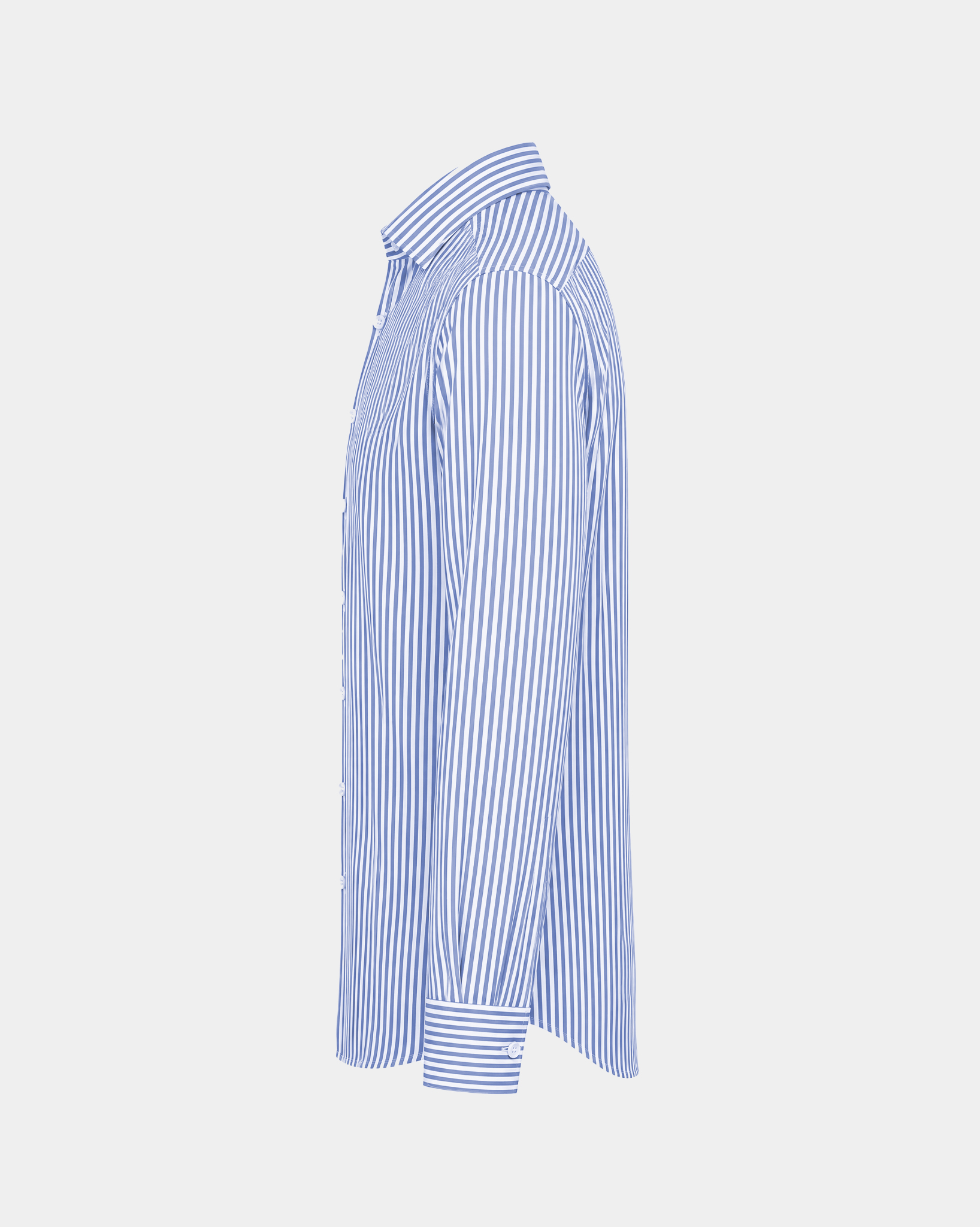 Prestige WarmTech Stretch Dress Shirt - Sky Blue Stripe