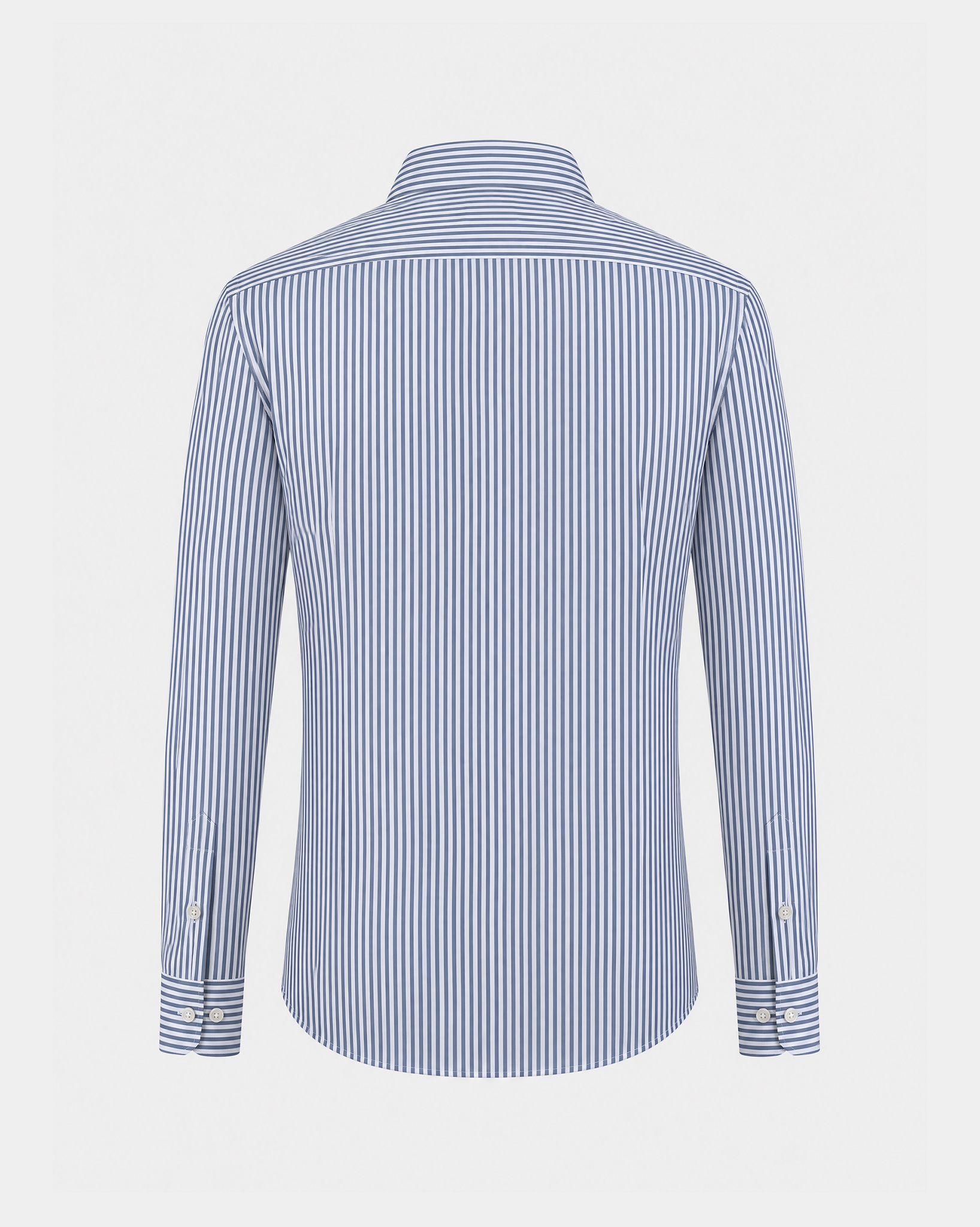 PimaCore™ Prestige Comfort Stretch Shirt - Pamir Blue Stripe