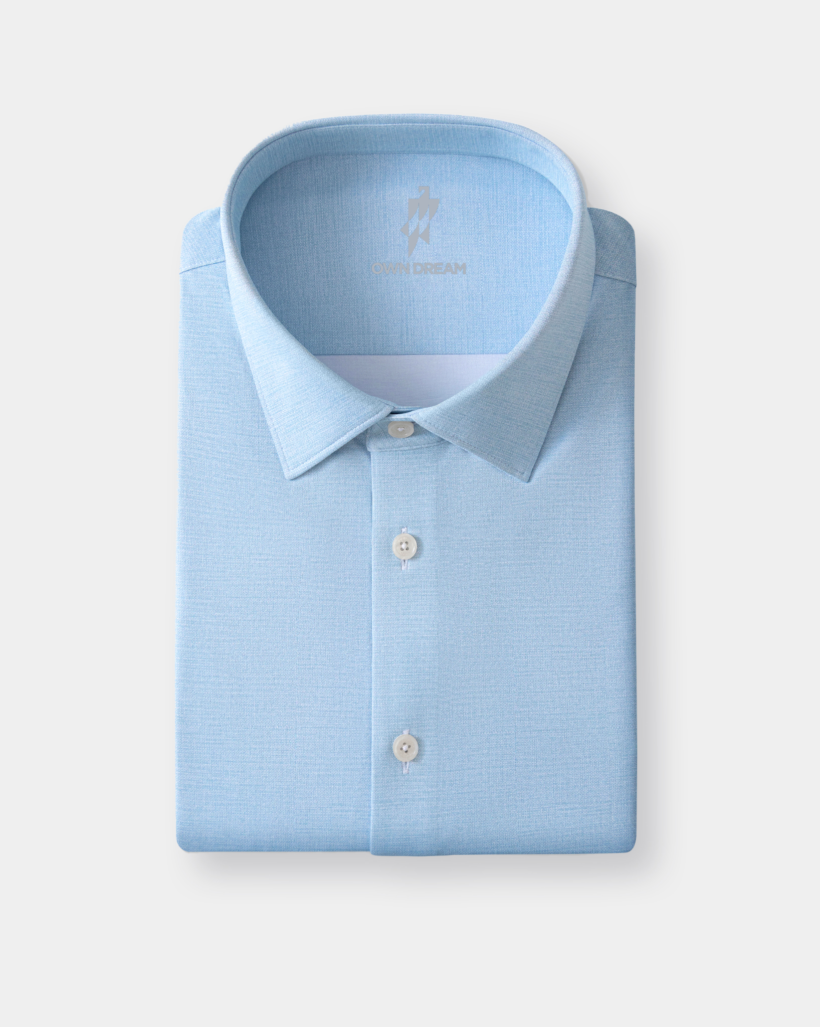 MulberrySilk™ Prestige Comfort Stretch Shirt - Sicilian Blue