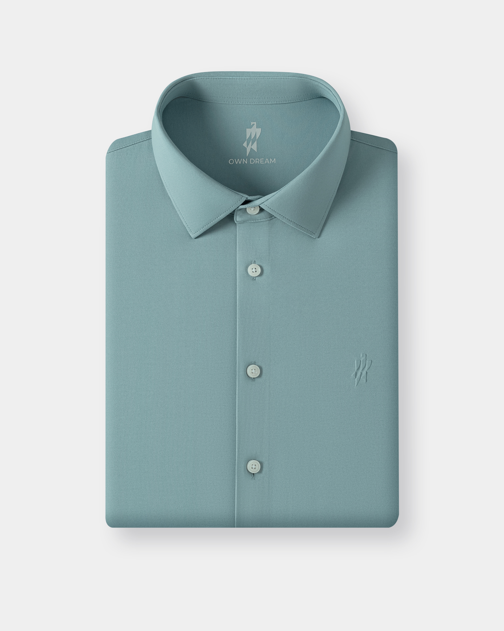 Mist Blue Stretch Shirt